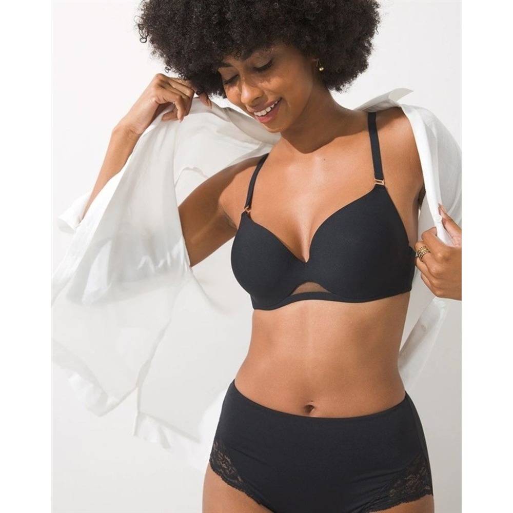 NWT Soma 42D Bodify Perfect Coverage Underwire Bra Warm Black 132196